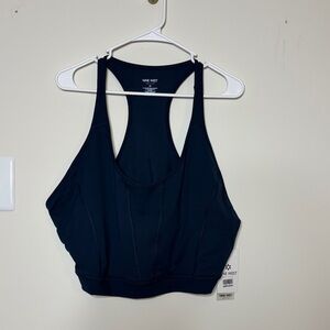 Nine West Deep Navy Racerback Sports Bra